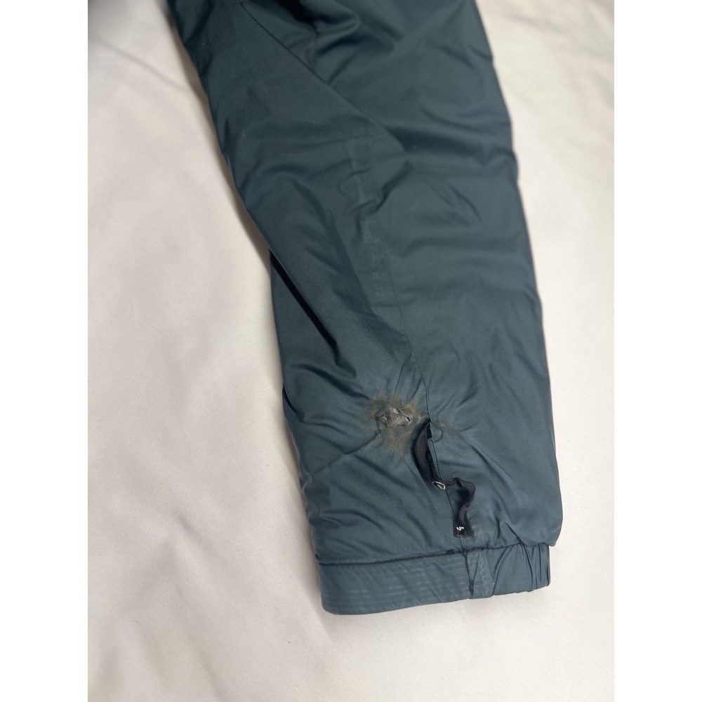 Vintage Columbia Interchange Puffer Jacket Women's M Black Sm Embroidered Swirls - Picture 3 of 16